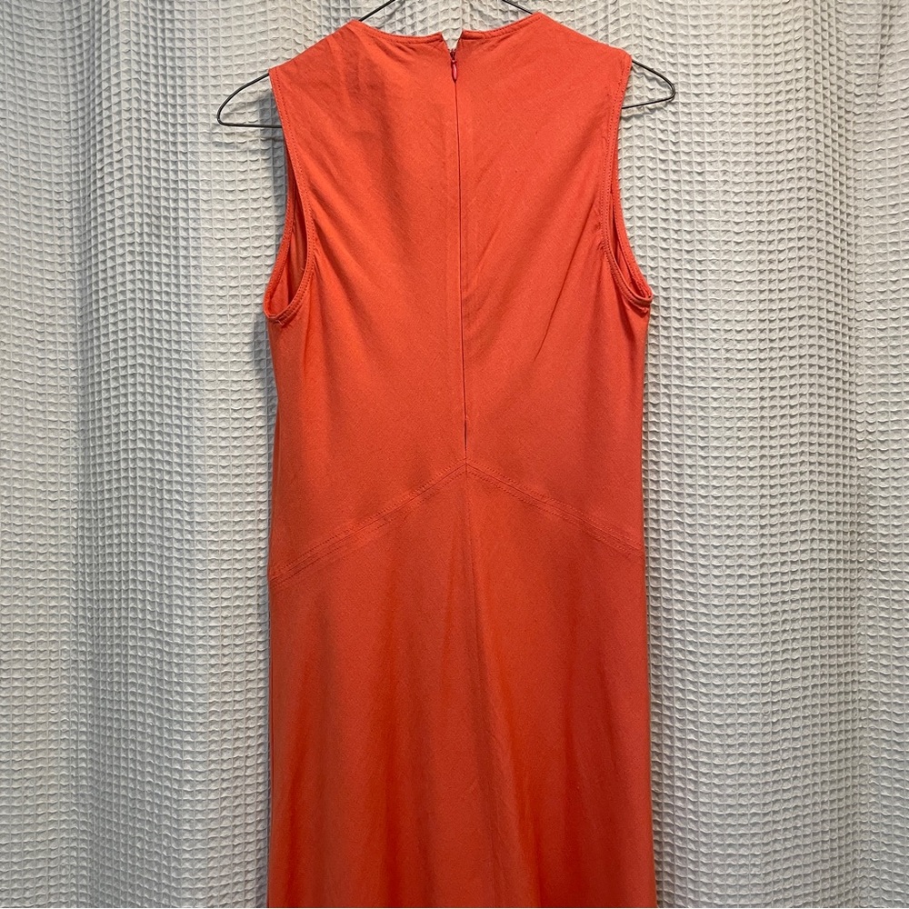 Zara Midi Linen Dress Small - Picture 5 of 5